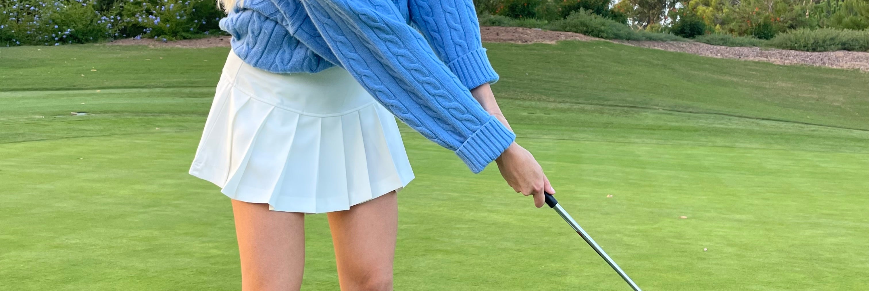A stylish Swing: Comparing Golf Skirts from Camille Hind Golf and LuLu