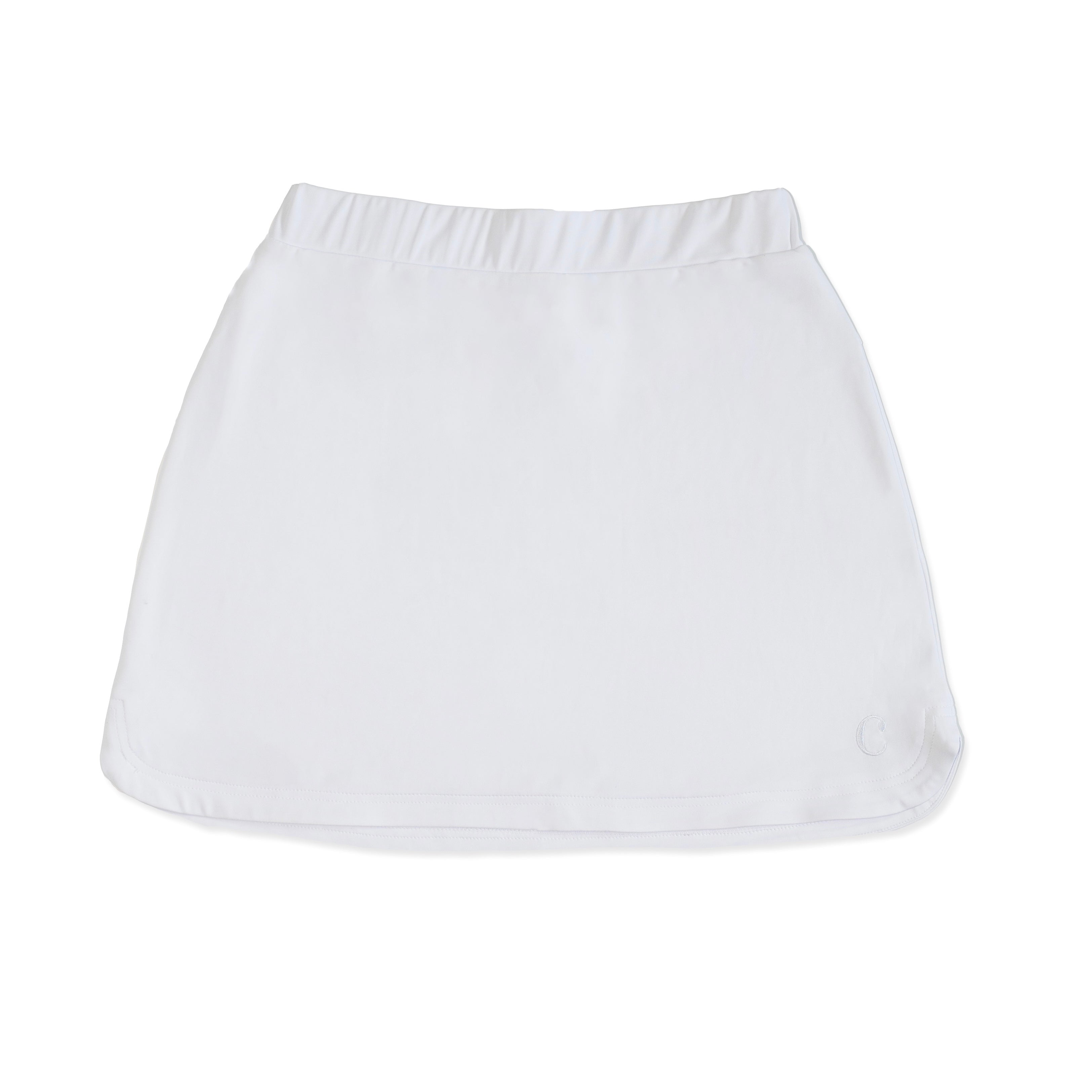 Linen Blend A Line Maxi Skirt in White | Glassons